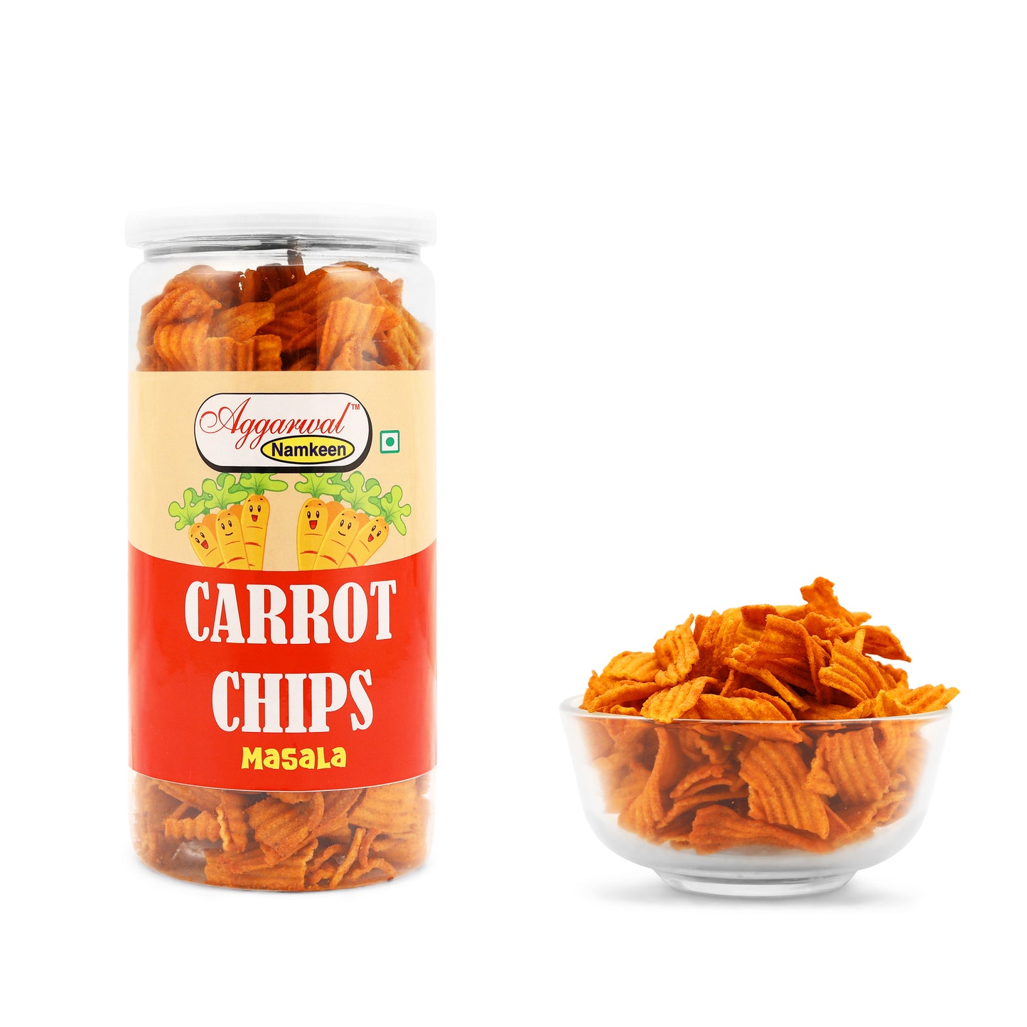 CARROT CHIPS CHAT MASALA ( 150 Gm )