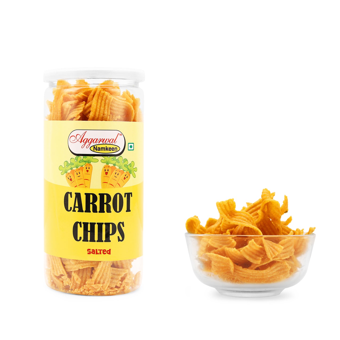 CARROT CHIPS SALTED ( 150 Gm )