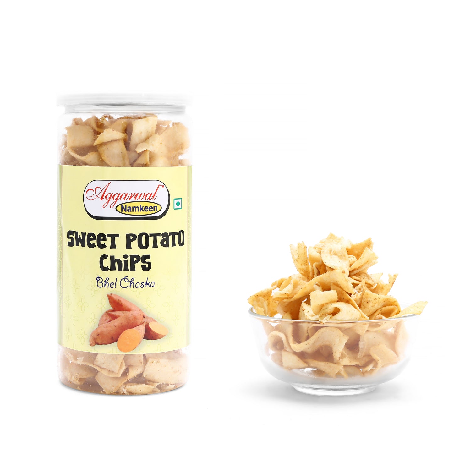 SWEET POTATO CHIPS BHEL CHASKA ( 150 Gm )