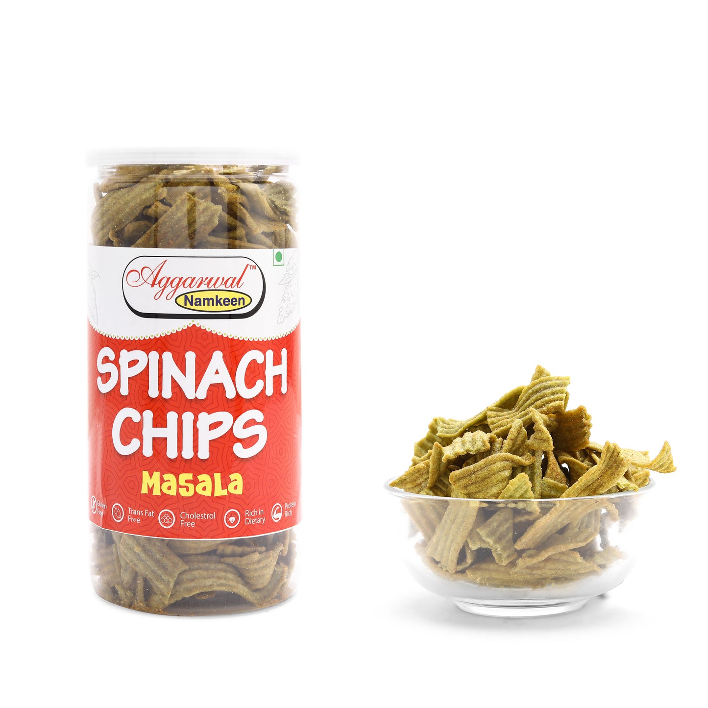 Palak Chips Chat Masala (150 Gm)