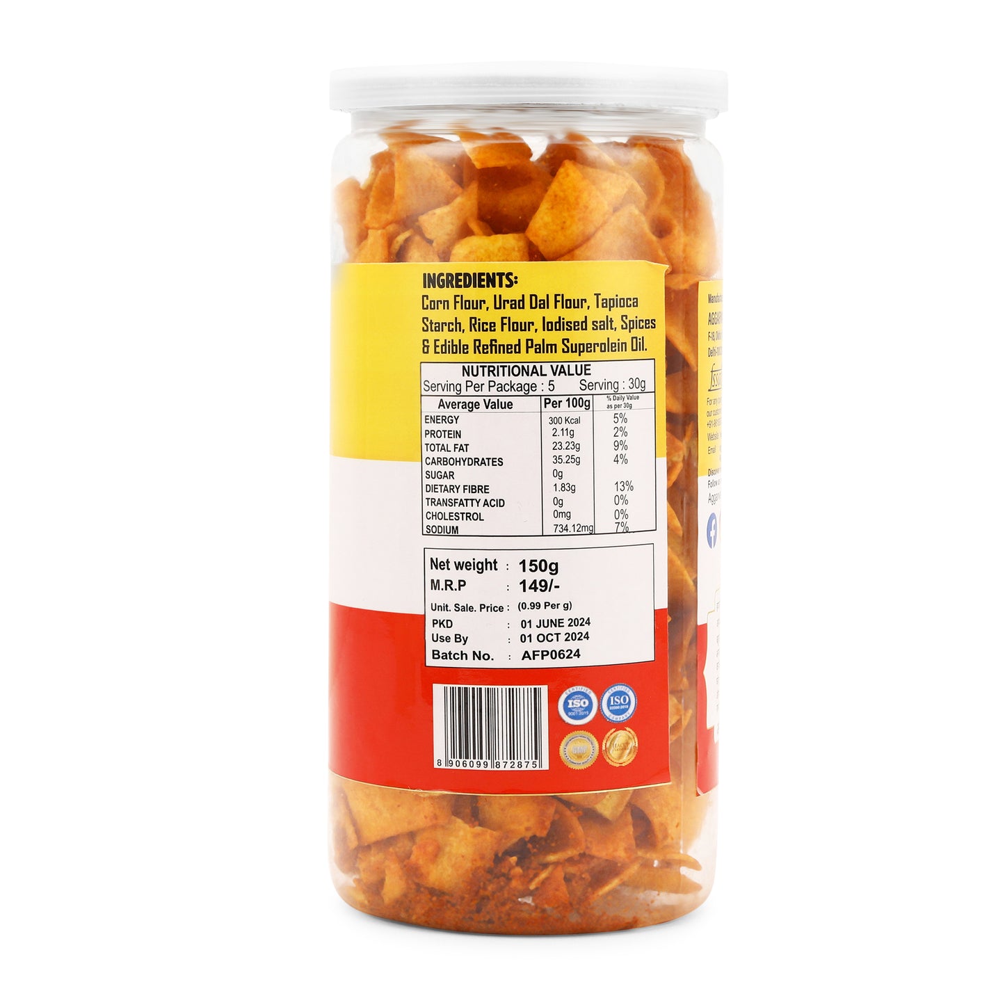 Makai Chips Chatpata (150 Gm)