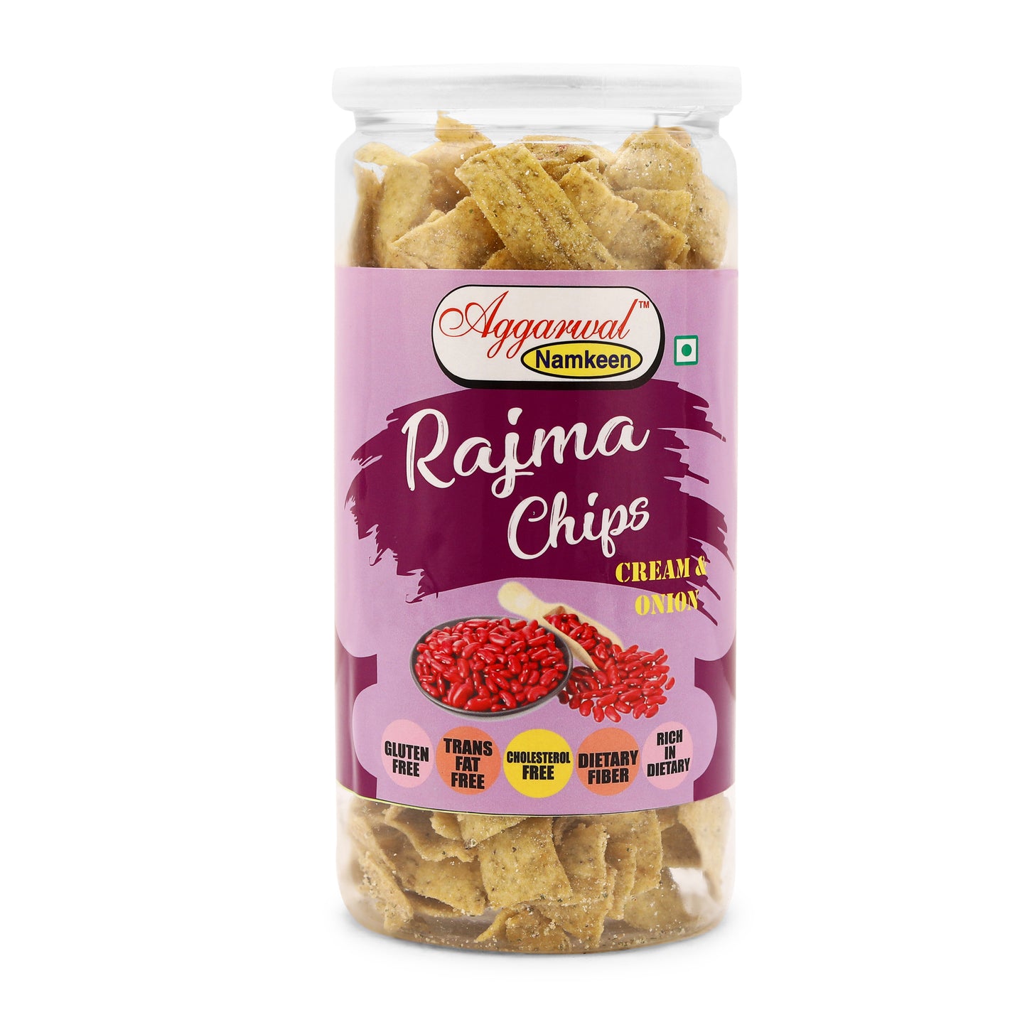 Rajma Rice Chips Cream & Onion (150 Gm)