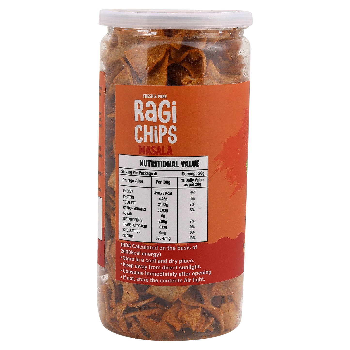 Ragi Chips Chatpata ( 150 Gm )