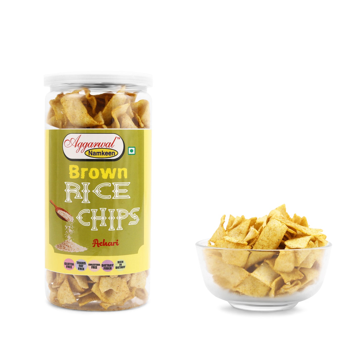BROWN RICE CHIPS ACHARI ( 150 Gm )