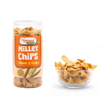 Millets Chips Cheese & Herb (150 Gm)