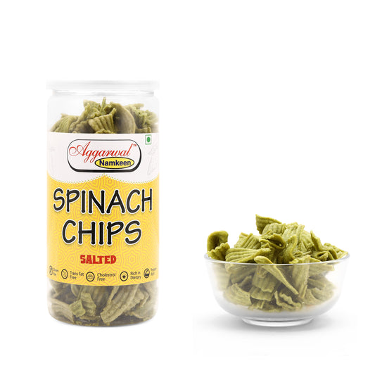 Palak Chips Salted (150 Gm)