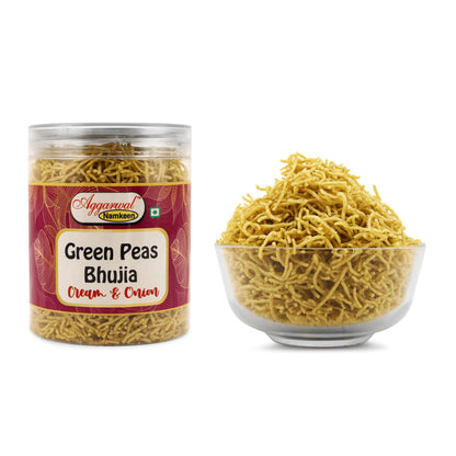 Green Peas Bhujia Cream & Onion (200 Gm)