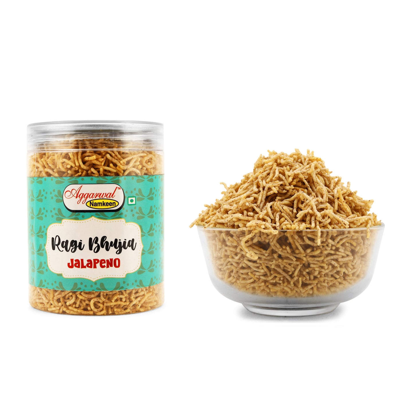 Ragi & Nachani Bhujia Jalapeno (200 Gm)