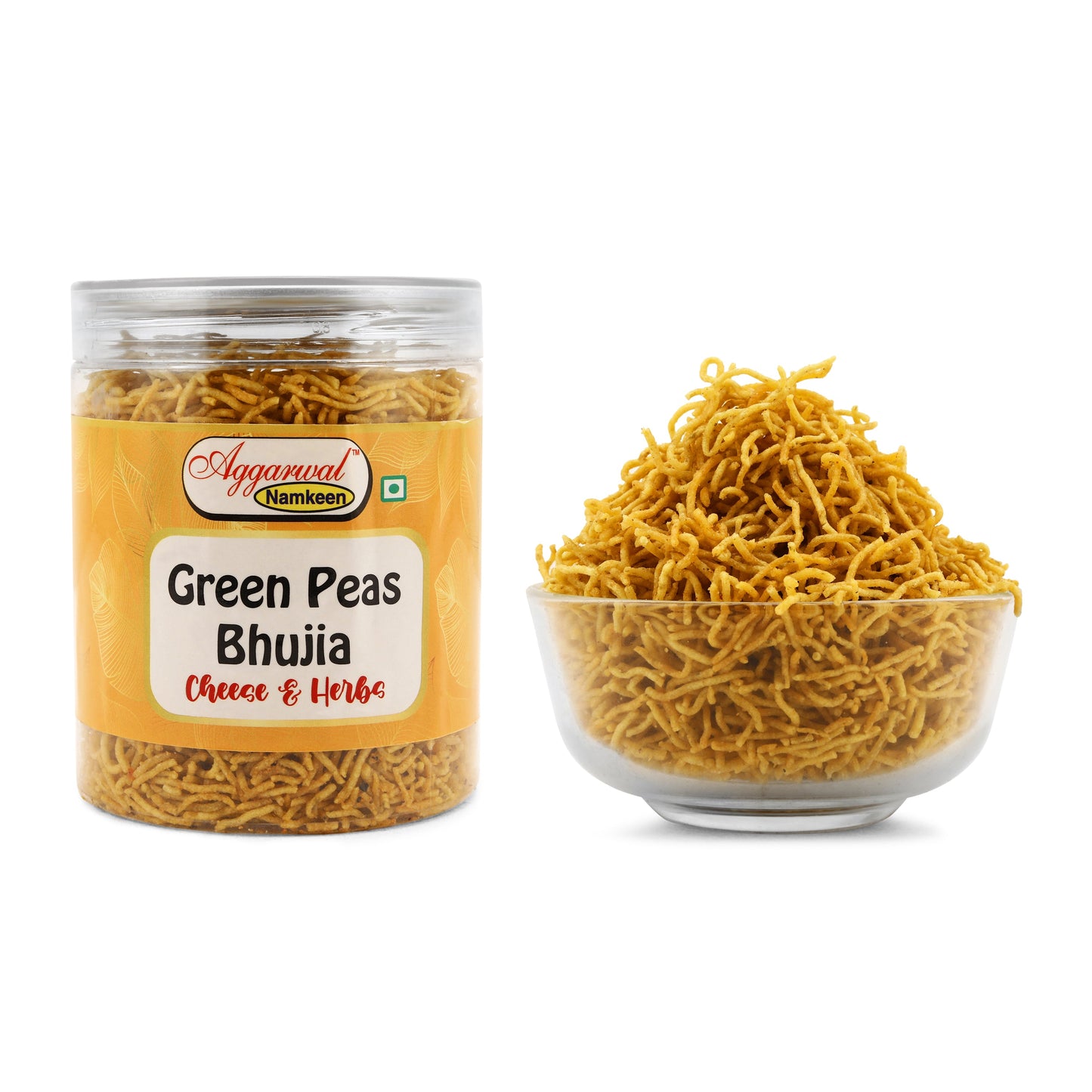 Green Peas Bhujia Cheese & Herb (200 Gm)