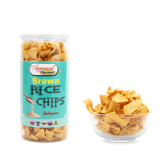Brown Rice Chips Jalapeno (150 Gm)