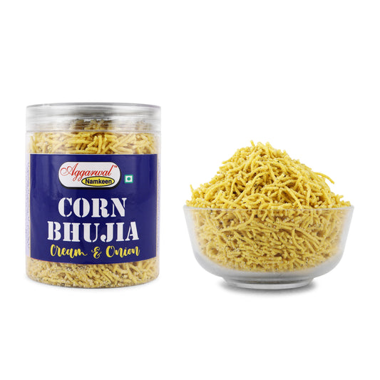 Makai Bhujia Cream & Onion (200 Gm)