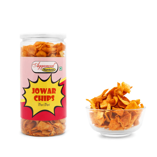 Jowar Sorhgum Chips Peri Peri (150 Gm)