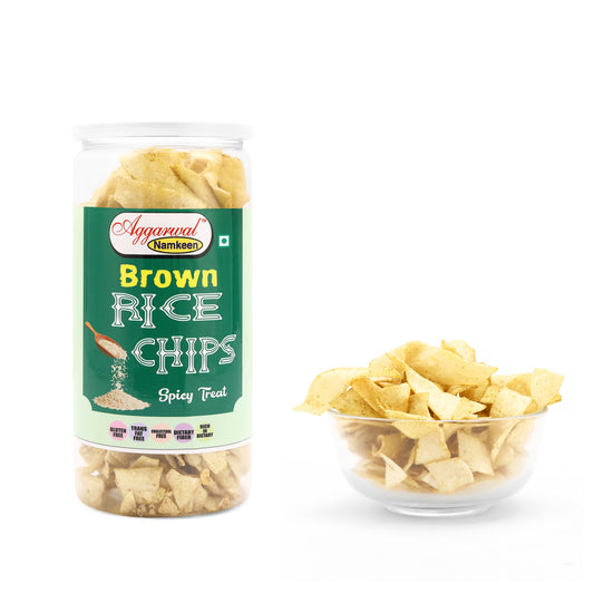 Brown Rice Chips Spicy Treat (150 Gm)