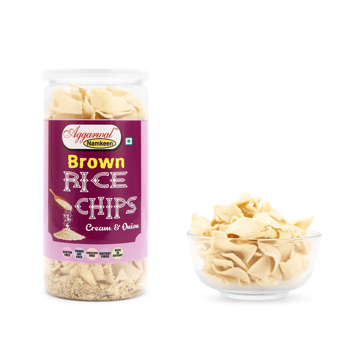 Brown Rice Chips Cream & Onion ( 150 Gm )