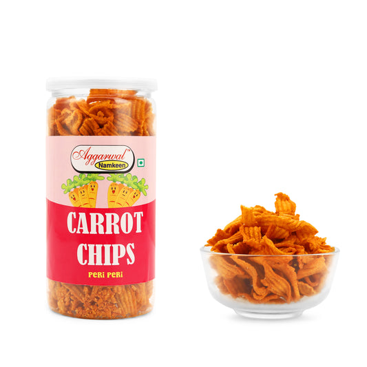 CARROT CHIPS PERI PERI ( 150 Gm )