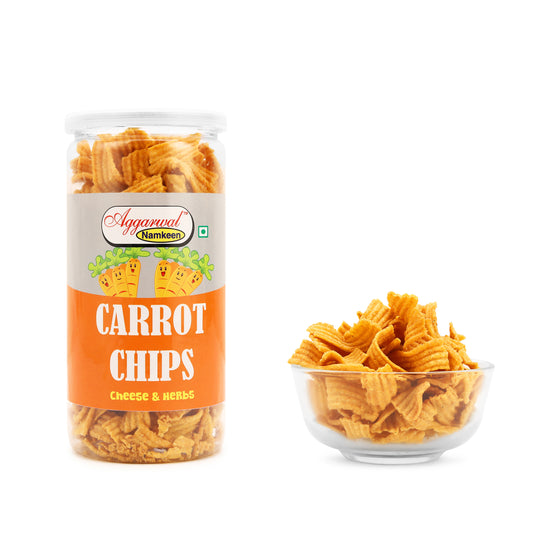 CARROT CHIPS CHEESE & HERB ( 150 Gm )