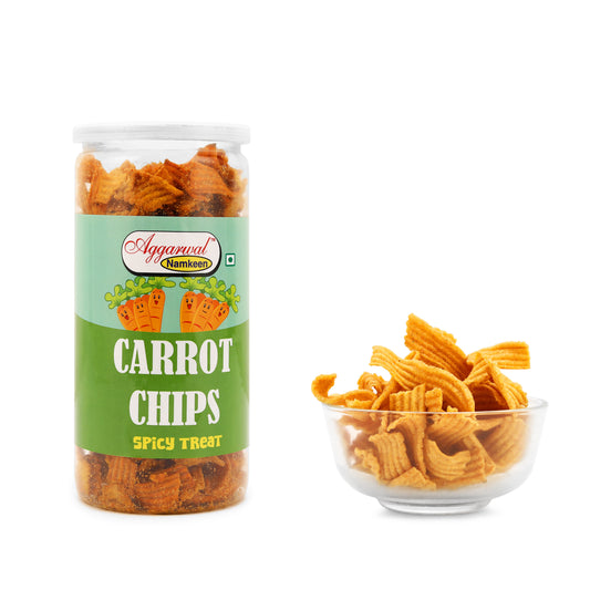 CARROT CHIPS SPICY TREAT ( 150 Gm )