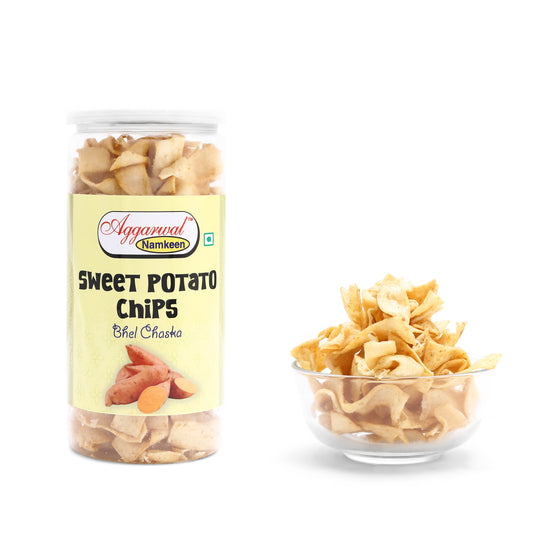 SWEET POTATO CHIPS BHEL CHASKA ( 150 Gm )