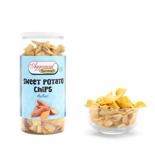 SWEET POTATO CHIPS ACHARI ( 150 Gm )