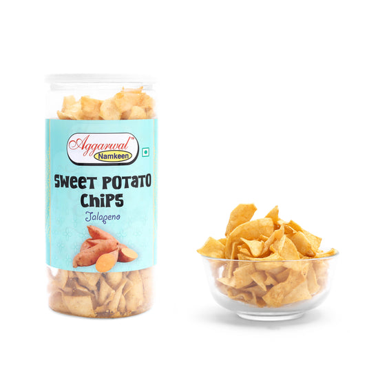 SWEET POTATO CHIPS JALAPENO ( 150 Gm )
