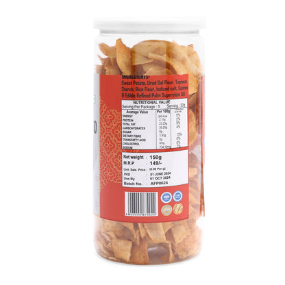 SWEET POTATO CHIPS CHAT MASALA ( 150 Gm )