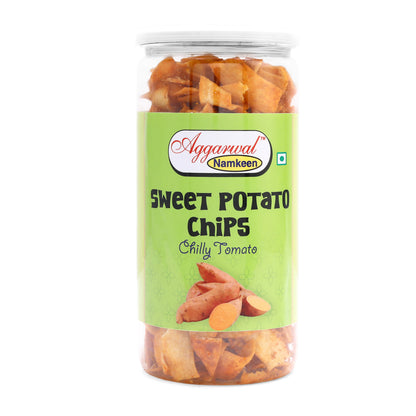 SWEET POTATO CHIPS CHILLY TOMATO ( 150 Gm )