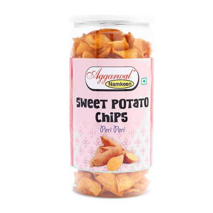 SWEET POTATOCHIPS PERI PERI ( 150 Gm )