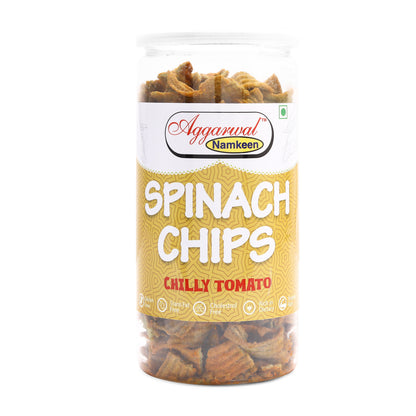 Palak Chips Chilly Tomato (150 Gm)