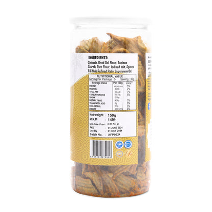 Palak Chips Chilly Tomato (150 Gm)