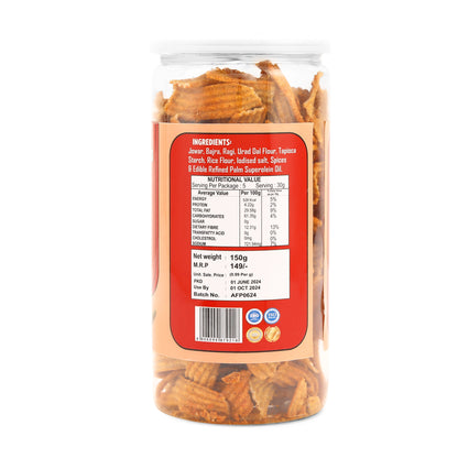 Millets Chips Chilly Tomato (150 Gm)