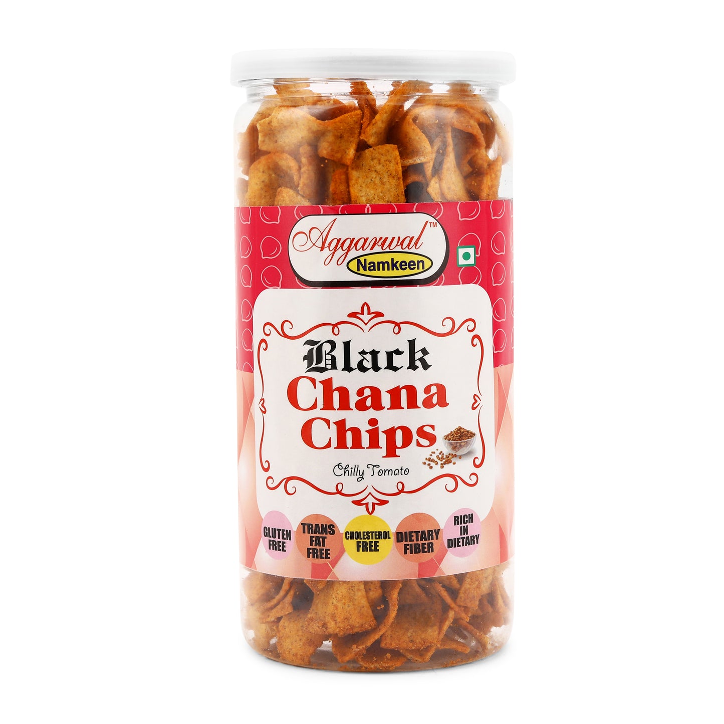 Kala Channa Chips Chilly Tomato (150 Gm)