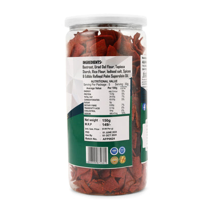 Beetroot Chips Spicy Treat ( 150 Gm )