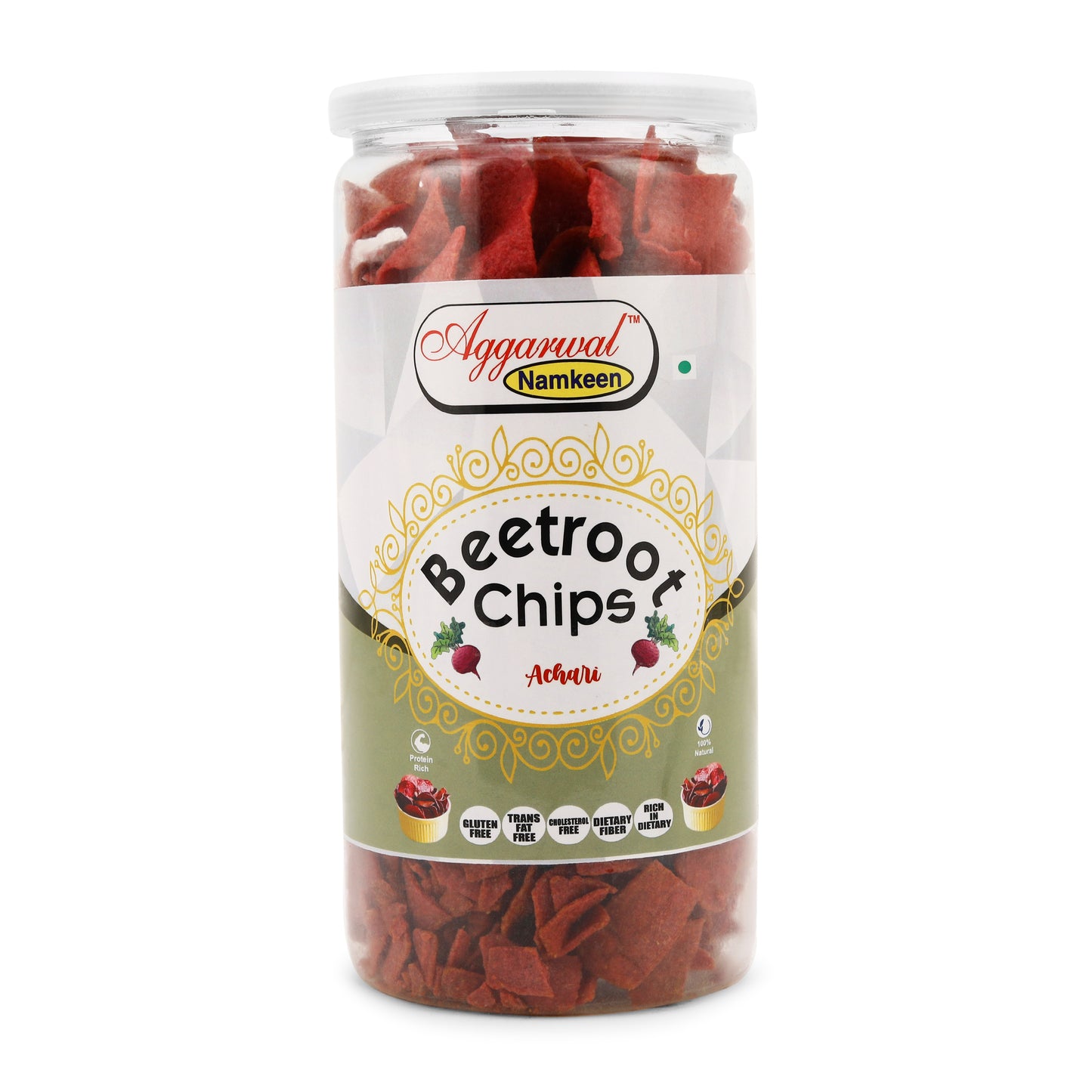 Beetroot Chips Achari (150 Gm)