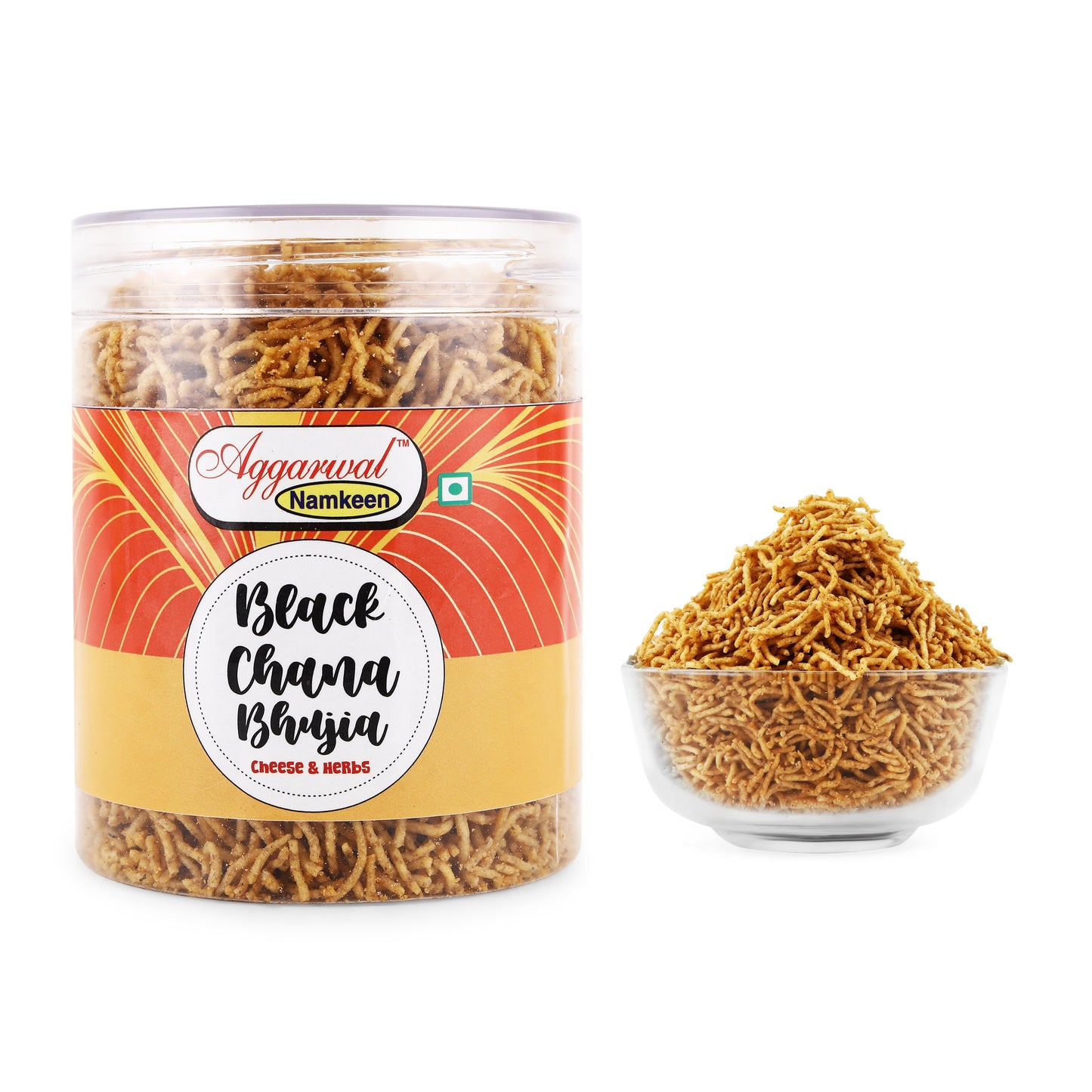Kala Channa Bhujia Cheese & Herb (200 Gm)