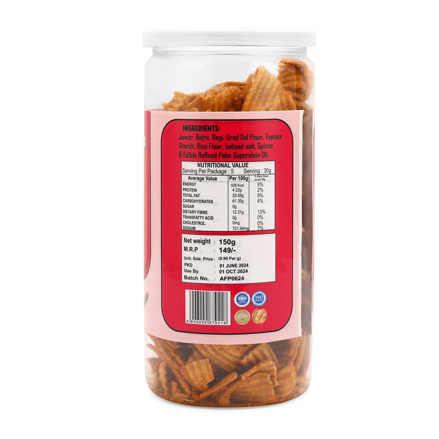 Millets Chips Peri Peri (150 Gm)