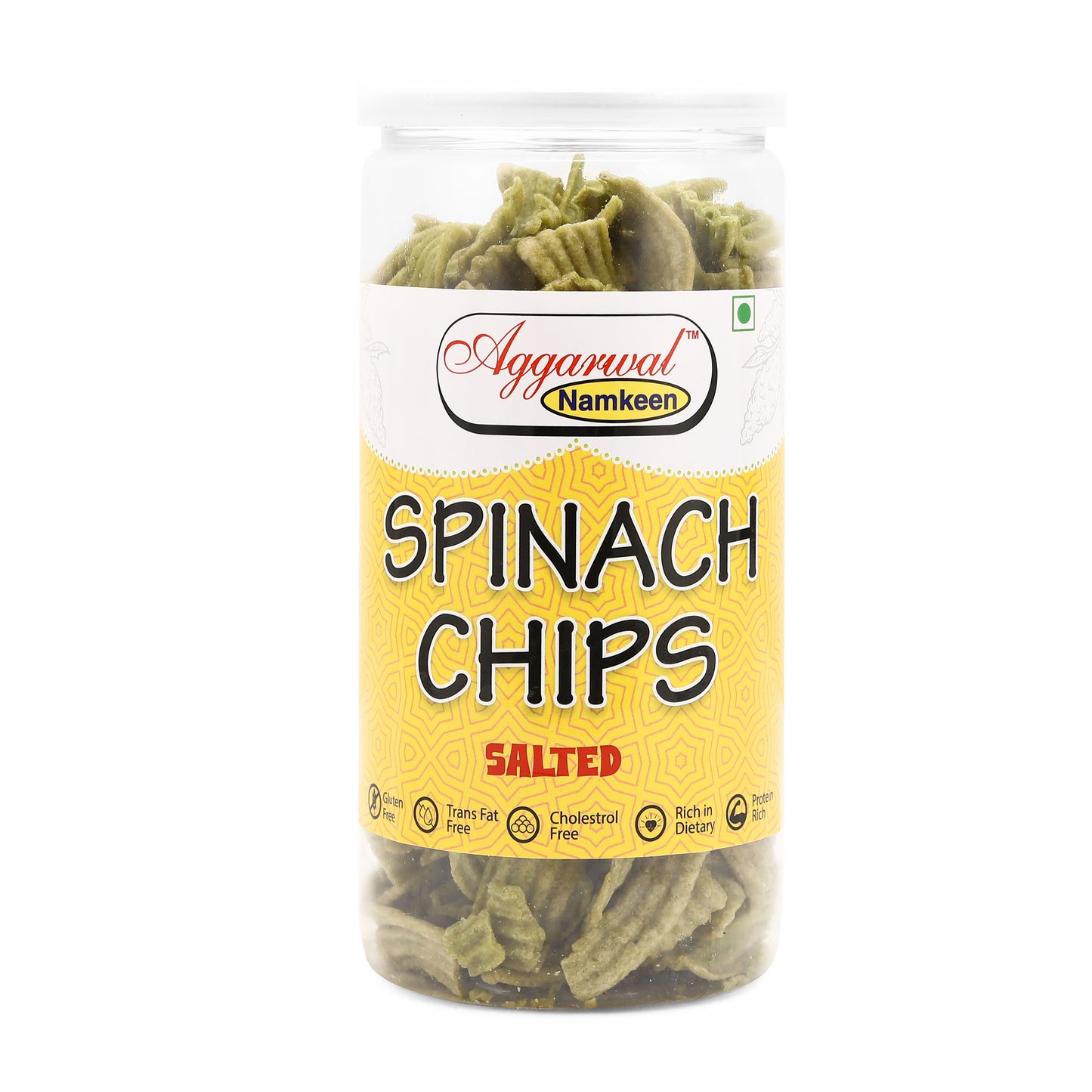 Palak Chips Salted (150 Gm)