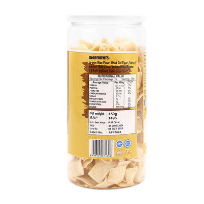 Brown Rice Chips Salted (150 Gm)