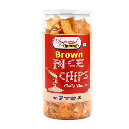 Brown Rice Chips Chilly Tomato (150 Gm)