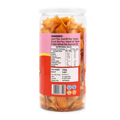 Jowar Sorhgum Chips Chatpata (150 Gm)