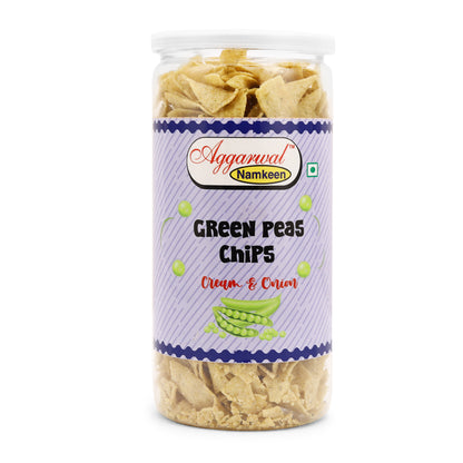 GREEN PEAS CHIPS CREAM & ONION ( 150 Gm )