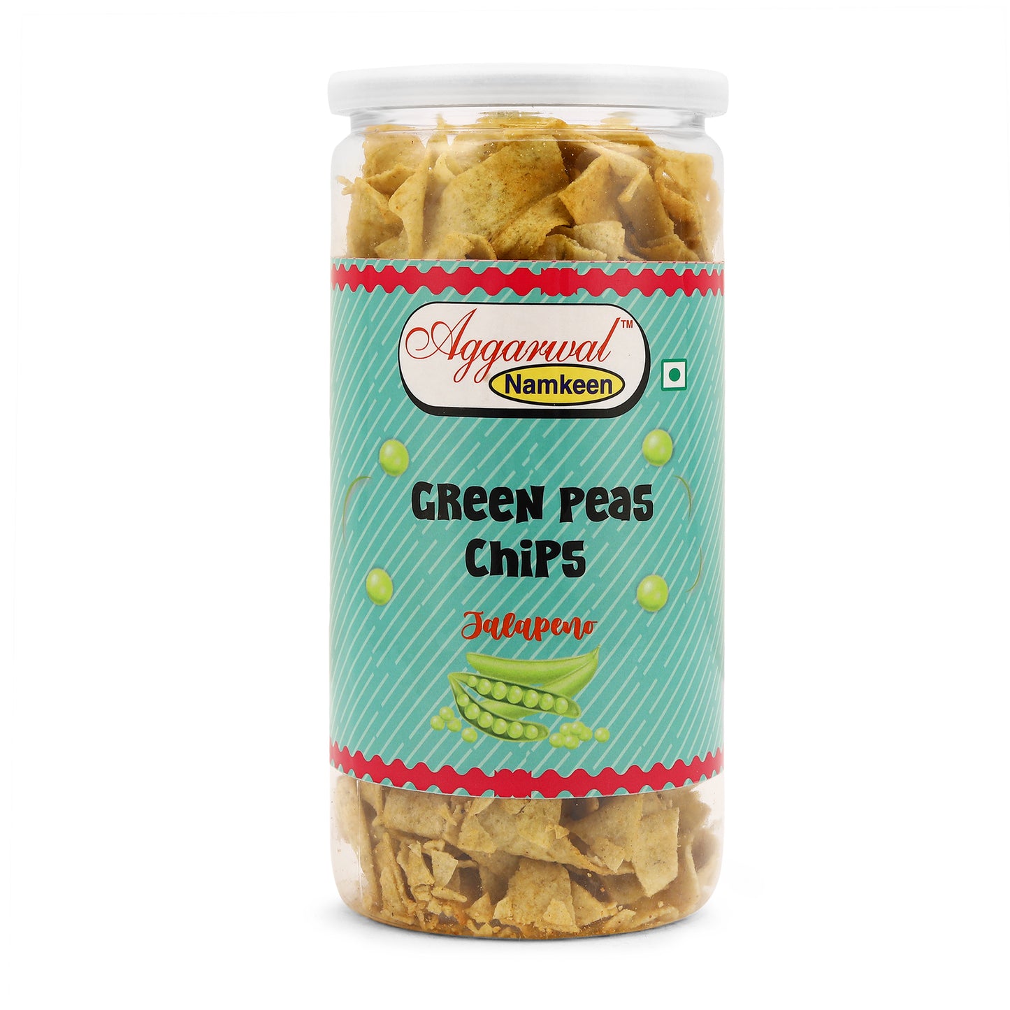 GREEN PEAS CHIPS JALAPENO ( 150 Gm )