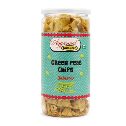 GREEN PEAS CHIPS JALAPENO ( 150 Gm )