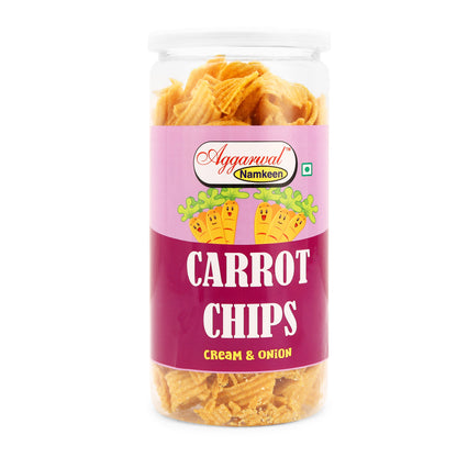 CARROT CHIPS CREAM & ONION ( 150 Gm )