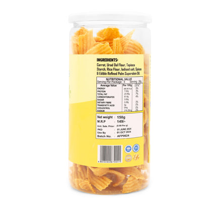 CARROT CHIPS SALTED ( 150 Gm )