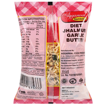 Diet Jhalmuri Garlic Butter ( 200 Gm )