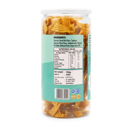 CARROT CHIPS JALAPENO ( 150 Gm )