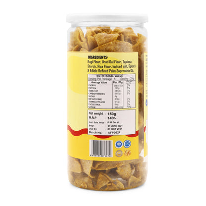 Ragi & Nachani Chips Achari (150 Gm)