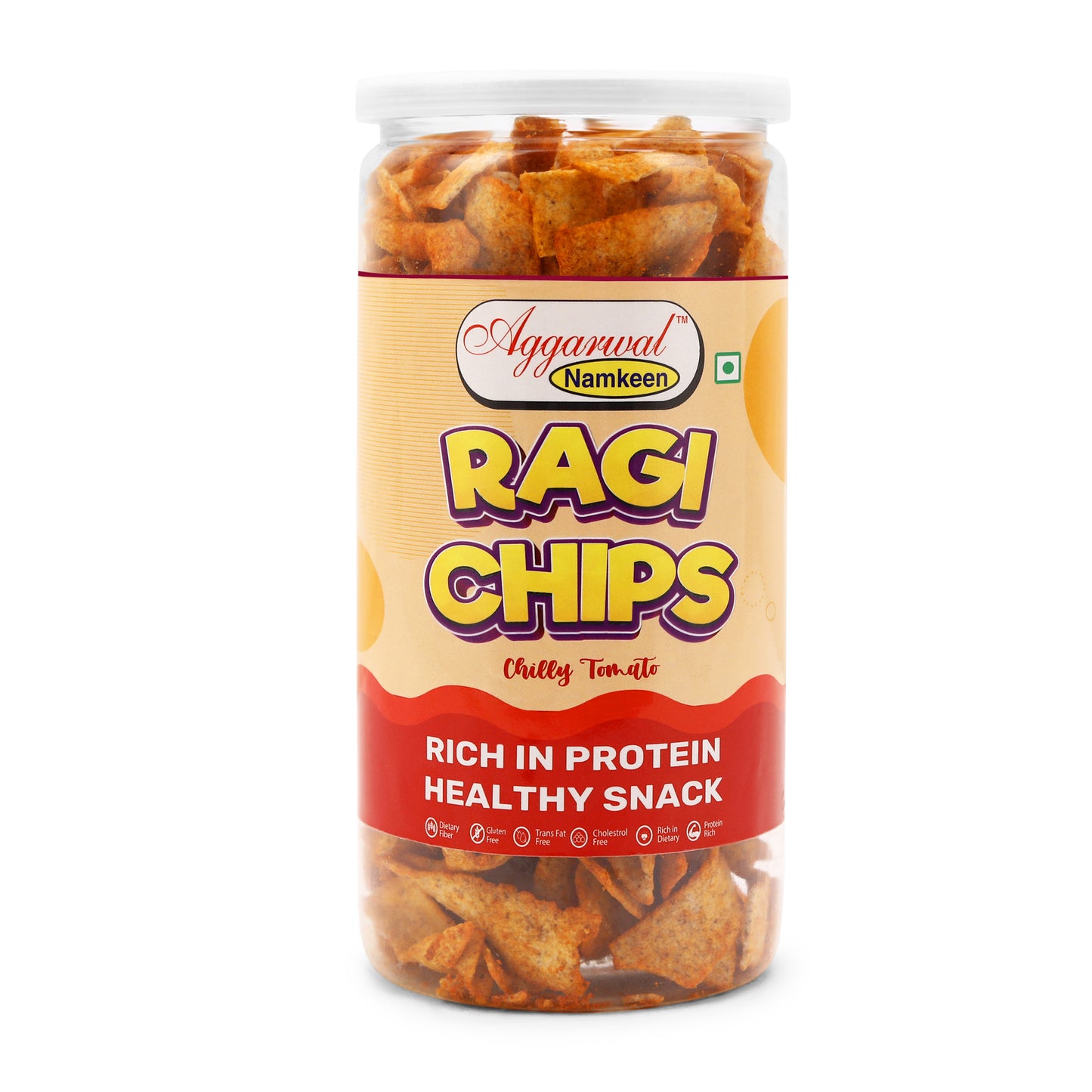 Ragi & Nachani Chips Chilly Tomato (150 Gm)