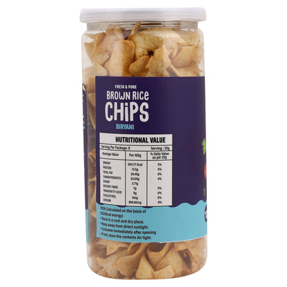 BROWN RICE CHIPS BIRYANI ( 150 Gm )
