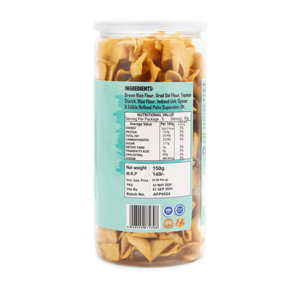 Brown Rice Chips Jalapeno (150 Gm)